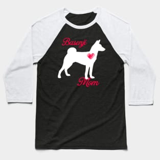 Basenji mom   cute mother's day t shirt for dog lovers Baseball T-Shirt